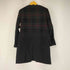 ヴィヴィアンウエストウッド アングロマニア Vivienne Westwood ANGLOMANIA チェック ノーカラーウールコート レディース 38