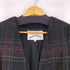 ヴィヴィアンウエストウッド アングロマニア Vivienne Westwood ANGLOMANIA チェック ノーカラーウールコート レディース 38