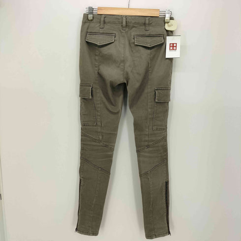 UNIQ Y2K 裾ジップ スキニー カーゴジョガーパンツ レディース M