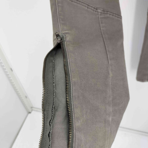 UNIQ Y2K 裾ジップ スキニー カーゴジョガーパンツ レディース M