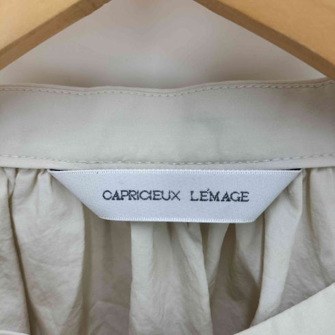 カプリシュレマージュ CAPRICIEUX LEMAGE 23SS クロップパフシャツ レディース FREE