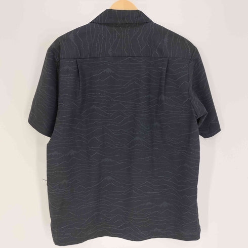 ザノースフェイス THE NORTH FACE DOT AIR ALOHA 富士山 総柄 ドット エアー アロハ シャツ メンズ import:L