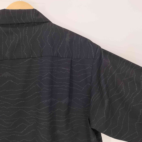 ザノースフェイス THE NORTH FACE DOT AIR ALOHA 富士山 総柄 ドット エアー アロハ シャツ メンズ import:L