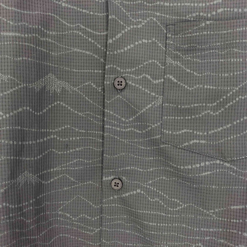 ザノースフェイス THE NORTH FACE DOT AIR ALOHA 富士山 総柄 ドット エアー アロハ シャツ メンズ import:L