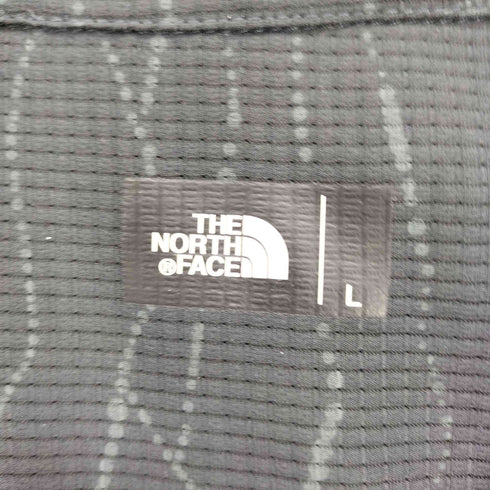ザノースフェイス THE NORTH FACE DOT AIR ALOHA 富士山 総柄 ドット エアー アロハ シャツ メンズ import:L