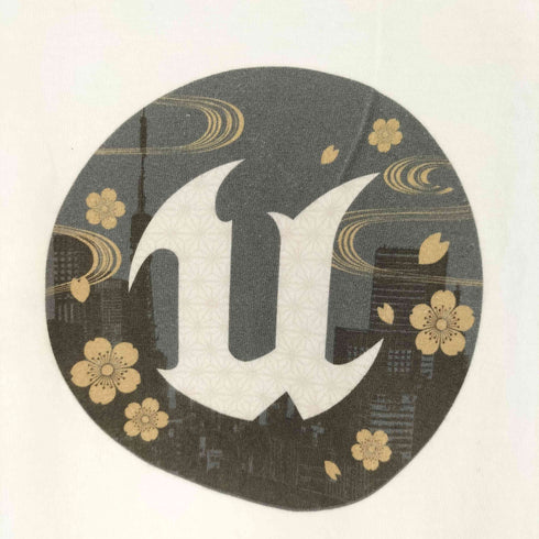 ユナイテッドアスレ UNITED ATHLE Unreal engine クルーネックTシャツ メンズ import:L