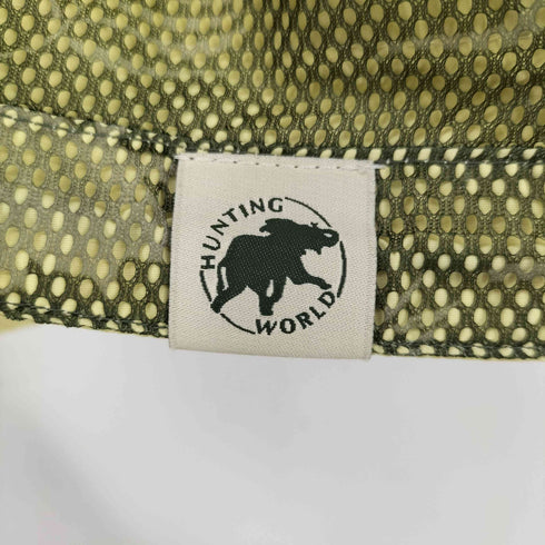 ハンティングワールド HUNTING WORLD メッシュ 総柄 リバーシブル ハンティングジャケット メンズ JPN:S
