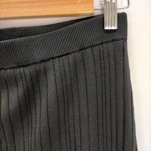 アメリ AMERI GLITTER BORDER KNIT SKIRT レディース JPN:M