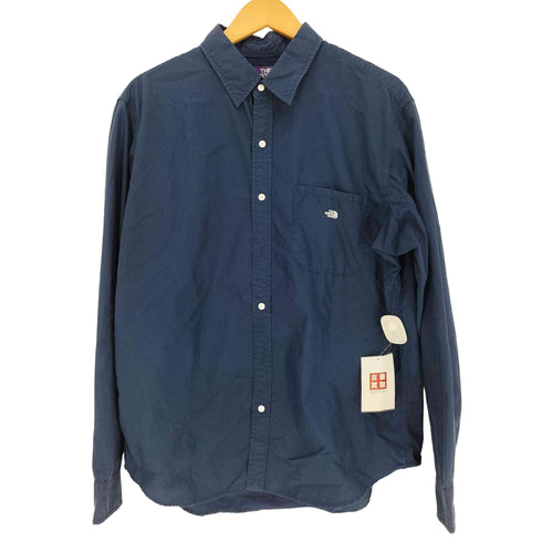 ノースフェイスパープルレーベル THE NORTH FACE PURPLE LABEL Cotton Polyester Pin OX Shirt コットン ポリエステル ピン オックス シャツ メンズ import:L