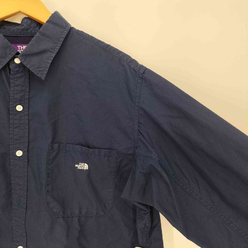 ノースフェイスパープルレーベル THE NORTH FACE PURPLE LABEL Cotton Polyester Pin OX Shirt コットン ポリエステル ピン オックス シャツ メンズ import:L