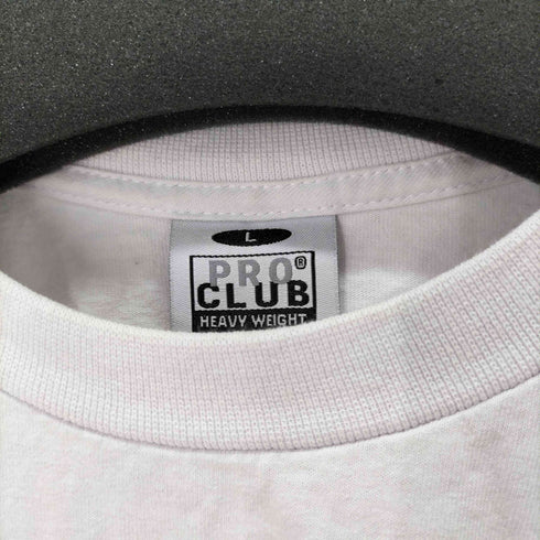 プロクラブ PRO CLUB USA製 S/S フロントプリントデザインクルー メンズ import:L