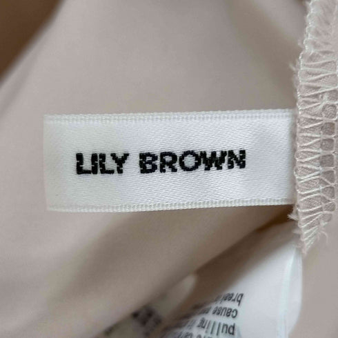 リリーブラウン Lily Brown オーナメント刺繍フレアスカート レディース ONE SIZE