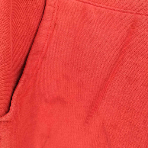 チャンピオン Champion 70S USA製 単色タグ REVERSE WEAVE EAST TRACK 3段プリント ダメージ加工 スウェット メンズ import:S
