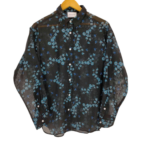 ユナイテッドアローズ UNITED ARROWS オーガンジー プリントシャツ レディース JPN:36