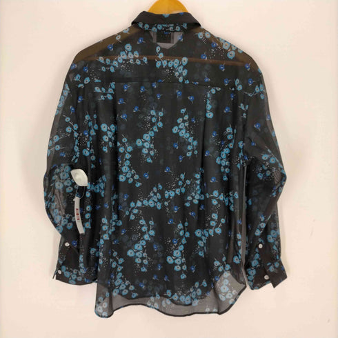 ユナイテッドアローズ UNITED ARROWS オーガンジー プリントシャツ レディース JPN:36
