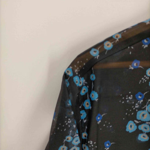 ユナイテッドアローズ UNITED ARROWS オーガンジー プリントシャツ レディース JPN:36