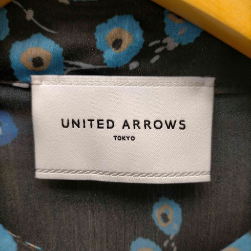 ユナイテッドアローズ UNITED ARROWS オーガンジー プリントシャツ レディース JPN:36