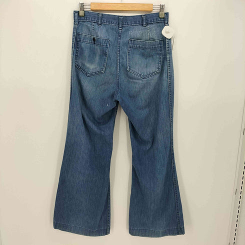 70-80S IDEALジップ デニム セーラーパンツ メンズ