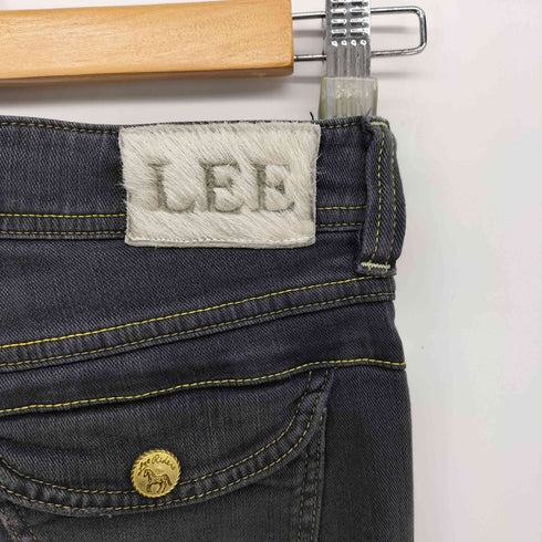 リー Lee Y2K ハラコパッチ ローライズ フレアパンツ レディース 25