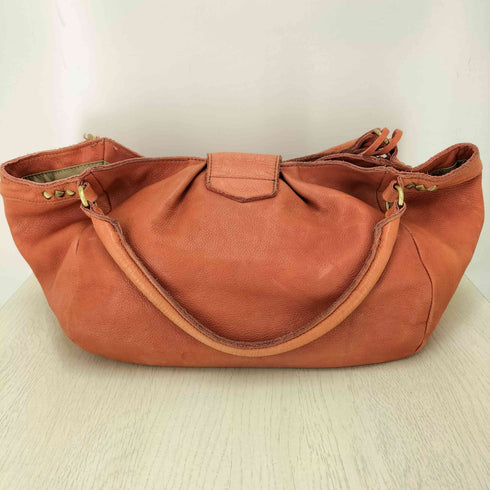 トレジャートプカピ TREASURE TOPKAPI フリンジデザイン スタッズ レザーハンドバッグ Y2K レディース