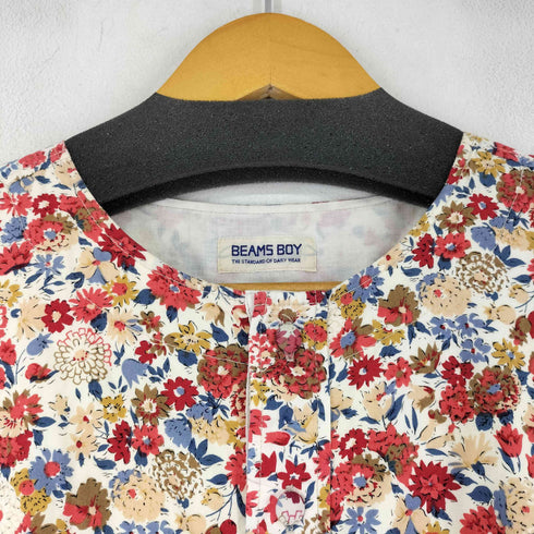 ビームスボーイ BEAMS BOY S/S 花柄ワンピース レディース