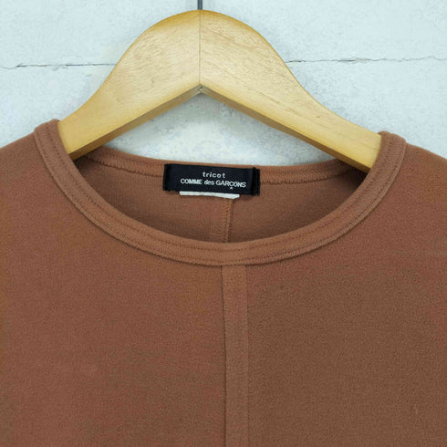 トリココムデギャルソン tricot COMME des GARCONS 輸出品タグ フロントポケットフリーストップス レディース