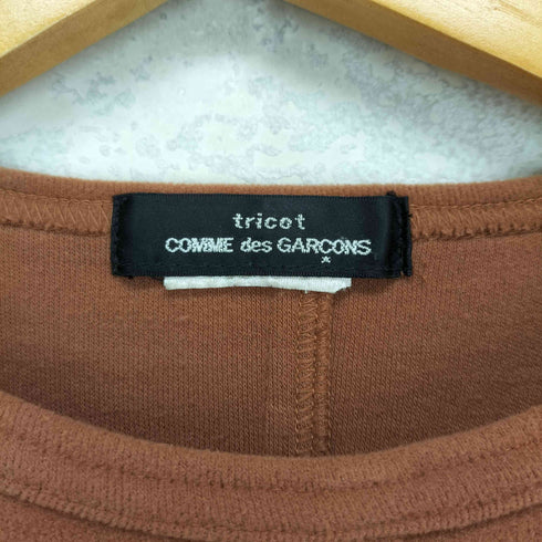 トリココムデギャルソン tricot COMME des GARCONS 輸出品タグ フロントポケットフリーストップス レディース