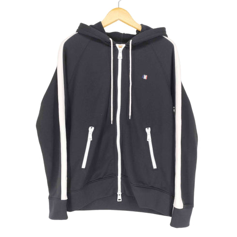 アミアレクサンドルマテュッシ AMI ALEXANDRE MATTIUSSI Technical Zip Hoody Black メンズ JPN:M