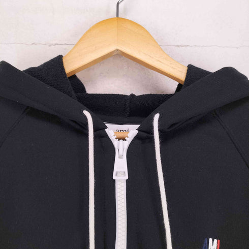 アミアレクサンドルマテュッシ AMI ALEXANDRE MATTIUSSI Technical Zip Hoody Black メンズ JPN:M