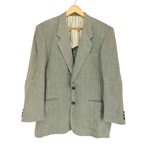 コムデギャルソンオム COMME des GARCONS HOMME AD1992 背抜き リネンテーラードジャケット 田中オム メンズ M