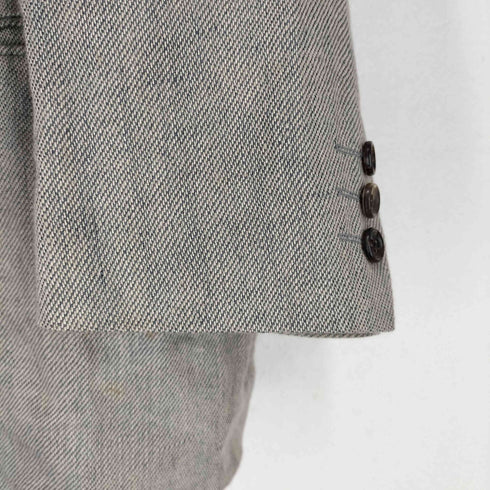 コムデギャルソンオム COMME des GARCONS HOMME AD1992 背抜き リネンテーラードジャケット 田中オム メンズ M