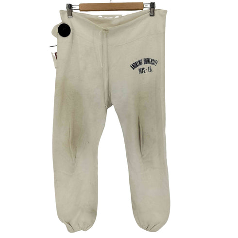 50-60S ANDREWS UNIVERSITY プリント スウェットパンツ メンズ
