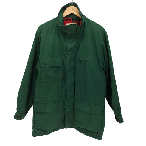 エディーバウアー Eddie Bauer 90S 白タグ 裏地ブランケット ハンティングジャケット メンズ import:S