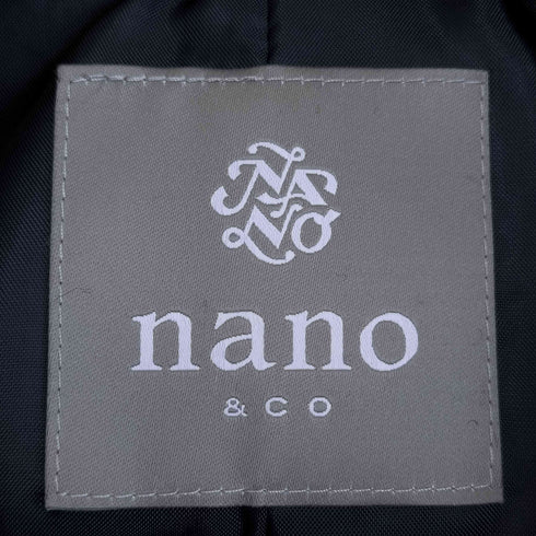 ナノユニバース NANO universe メルトンPコート メンズ JPN:M