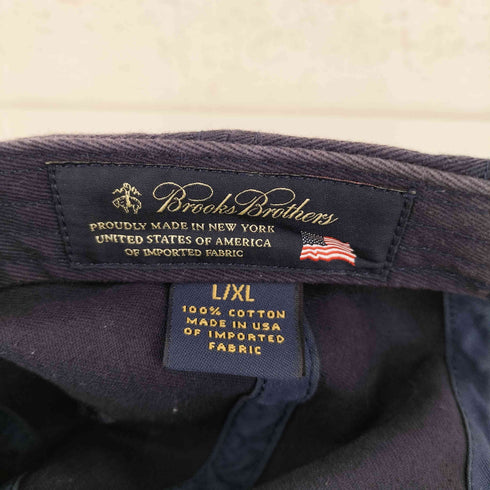 ブルックスブラザーズ BROOKS BROTHERS USA製 40周年記念 6パネルキャップ メンズ
