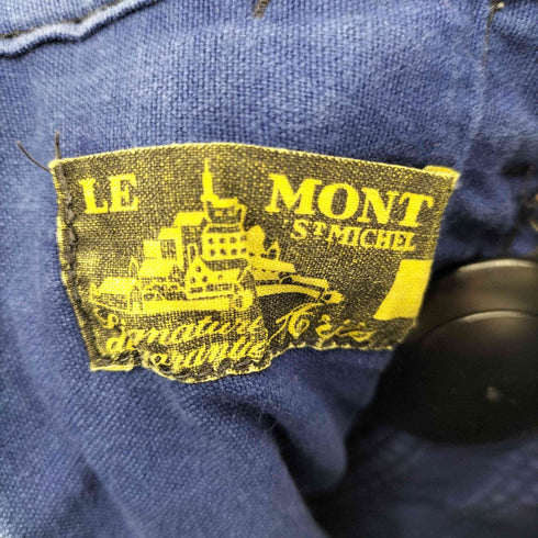 ルモンサンミッシェル LE MONT ST MICHEL 50S ブルーモールスキン フレンチ ワークパンツ メンズ