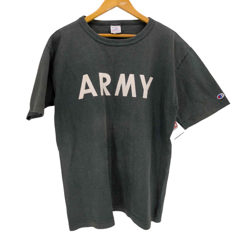 チャンピオン Champion USA製 ARMYTシャツ メンズ import:L