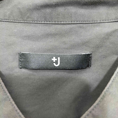 ユニクロ UNIQLO スーピマコットンオーバーサイズスタンドカラーシャツ メンズ JPN:XL