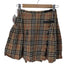 バーバリーブルーレーベル BURBERRY BLUE LABEL ノバチェック ウールミニスカート レディース EUR:36