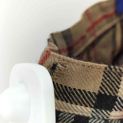 バーバリーブルーレーベル BURBERRY BLUE LABEL ノバチェック ウールミニスカート レディース EUR:36