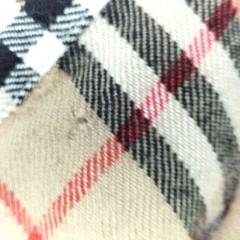 バーバリーブルーレーベル BURBERRY BLUE LABEL ノバチェック ウールミニスカート レディース EUR:36