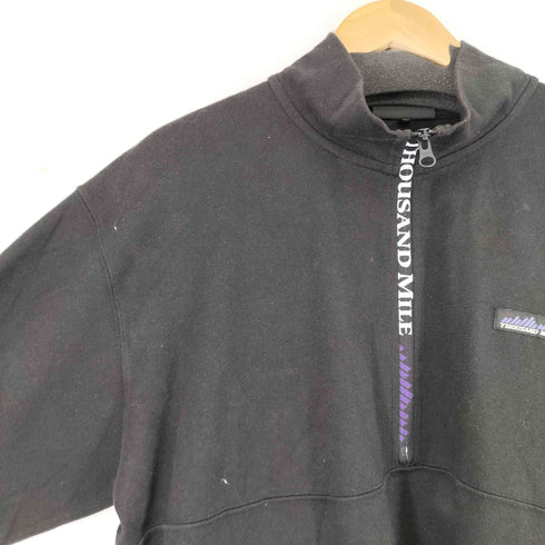 サウザンドマイル THOUSAND MILE ハーフジップスウェット ドローコード メンズ JPN:M
