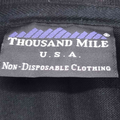 サウザンドマイル THOUSAND MILE ハーフジップスウェット ドローコード メンズ JPN:M