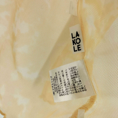 ラコレ LAKOLE 総柄 シアートップス レディース