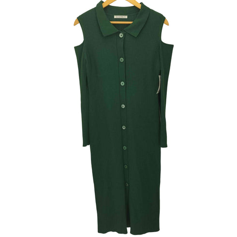 ランデブー randeboo 23SS Cut rib knit dress カット リブ ニット ドレス ワンピース レディース FREE