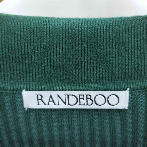 ランデブー randeboo 23SS Cut rib knit dress カット リブ ニット ドレス ワンピース レディース FREE