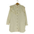 ザラ ZARA フリル デニムシャツワンピース チュニック レディース import:S