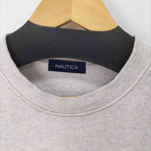 ノーティカ NAUTICA フロントロゴワッペンスウェット メンズ import:L