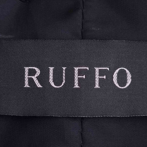 RUFFO イタリア製 レザー 3B テーラードジャケット メンズ 48