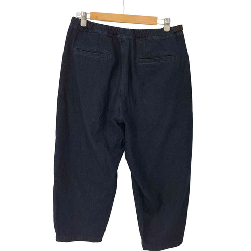 フリークスストア FREAKS STORE ルーズフィット ウェービングベルト クロップド デニムパンツ メンズ JPN:M